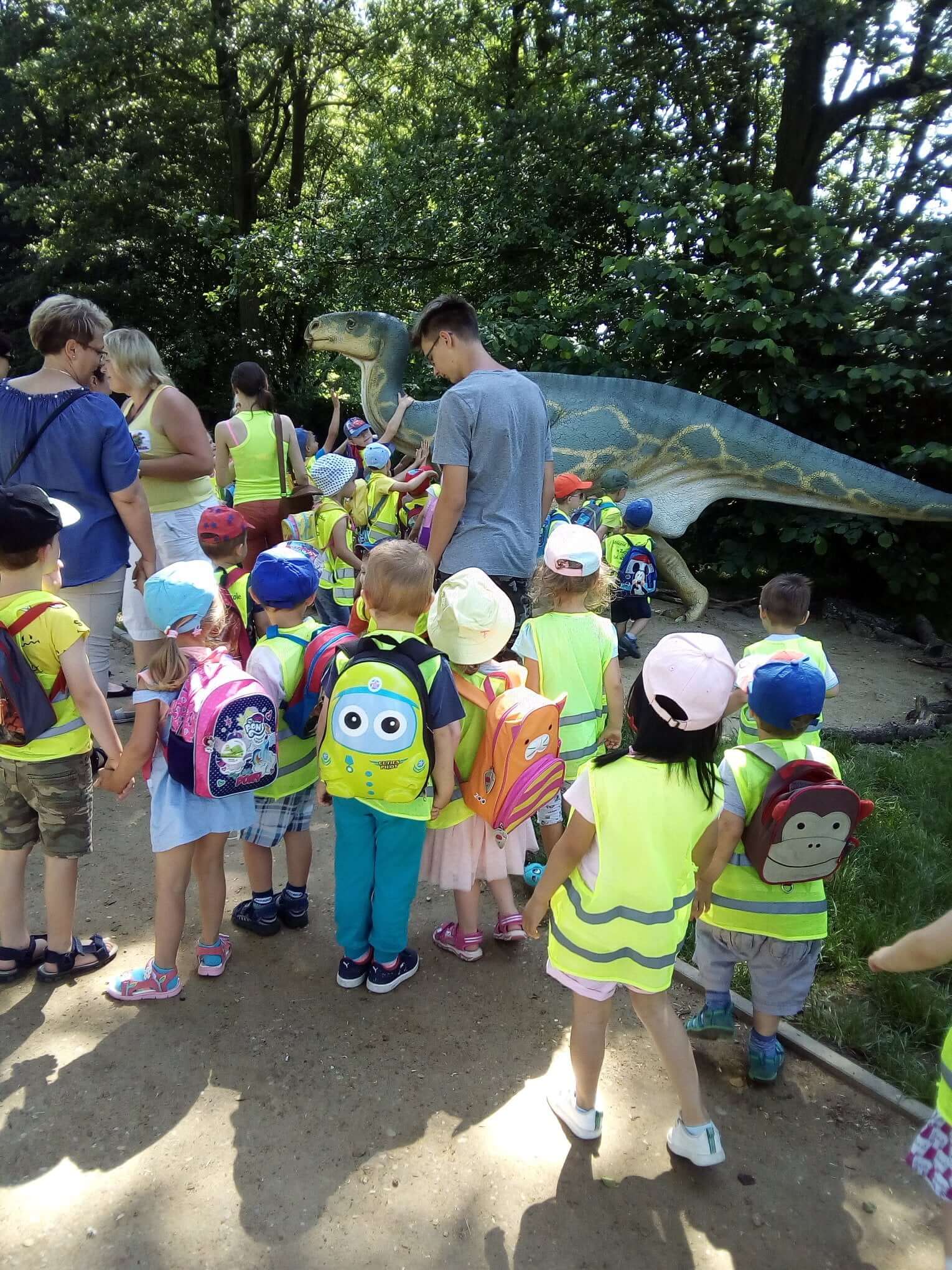 Wycieczka do Dinoparku - Przedszkole Ursynów